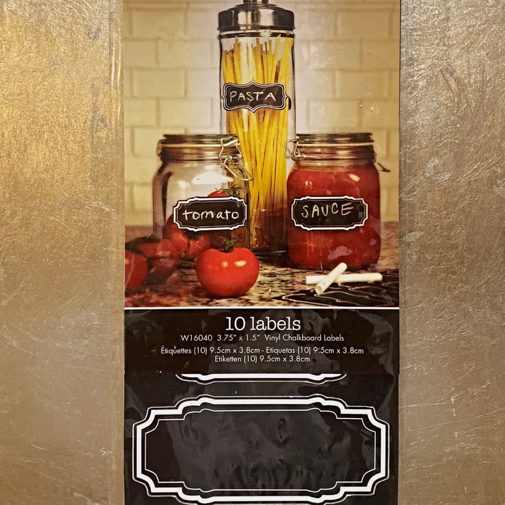 Chalkboard Labels